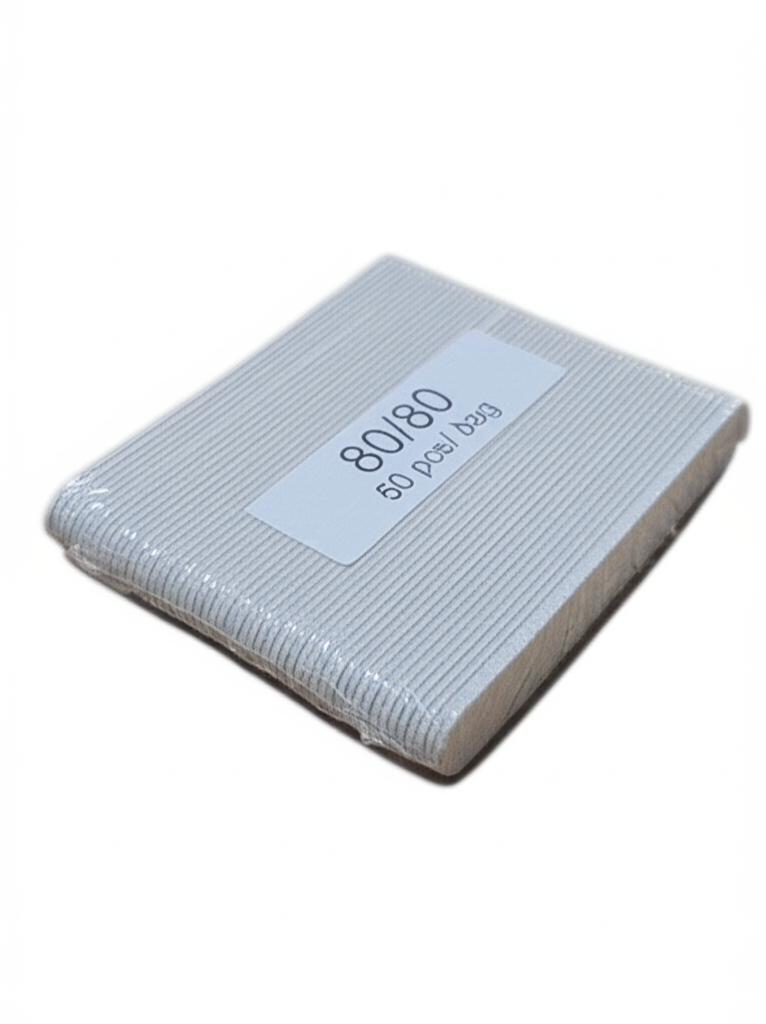 Nail File Emery Board- 80/80 grit