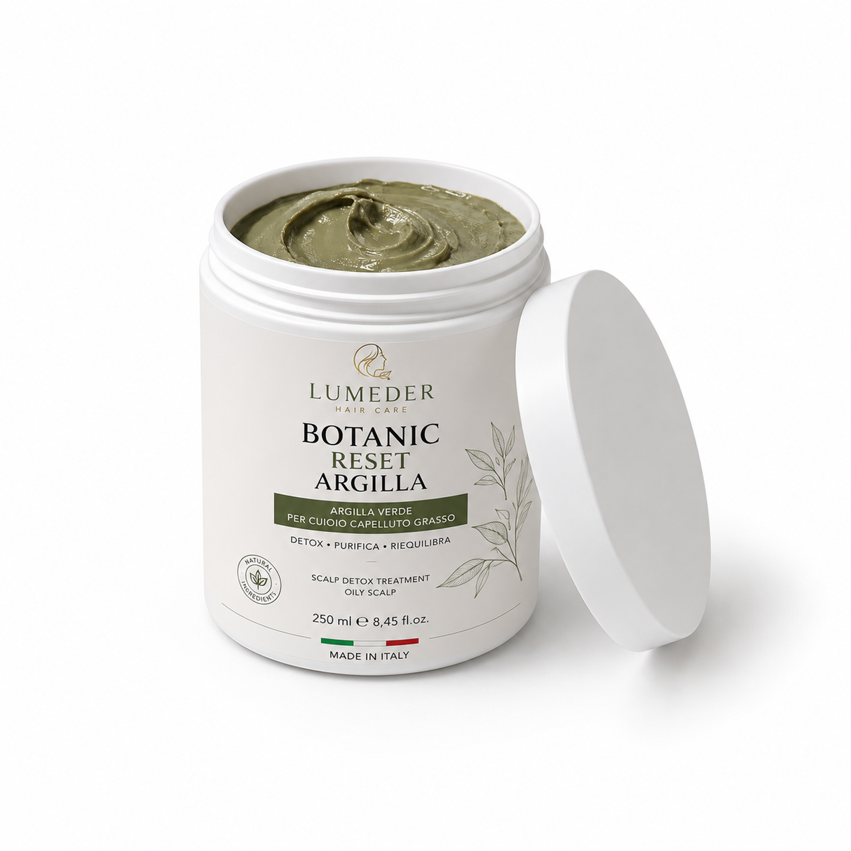 Made in Italy - Professional Purifying Scalp Detox Clay Mask Headspa Head Spa