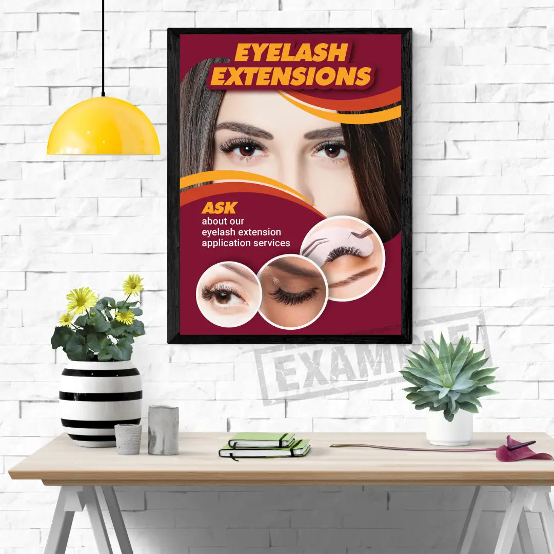 Lash Poster 20in x 30in - 12345