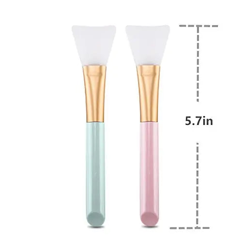Silicone Face Mask Brush, facial skincare skin care Mask Beauty Tool, Soft Silicone Facial Mud Mask Applicator Brush