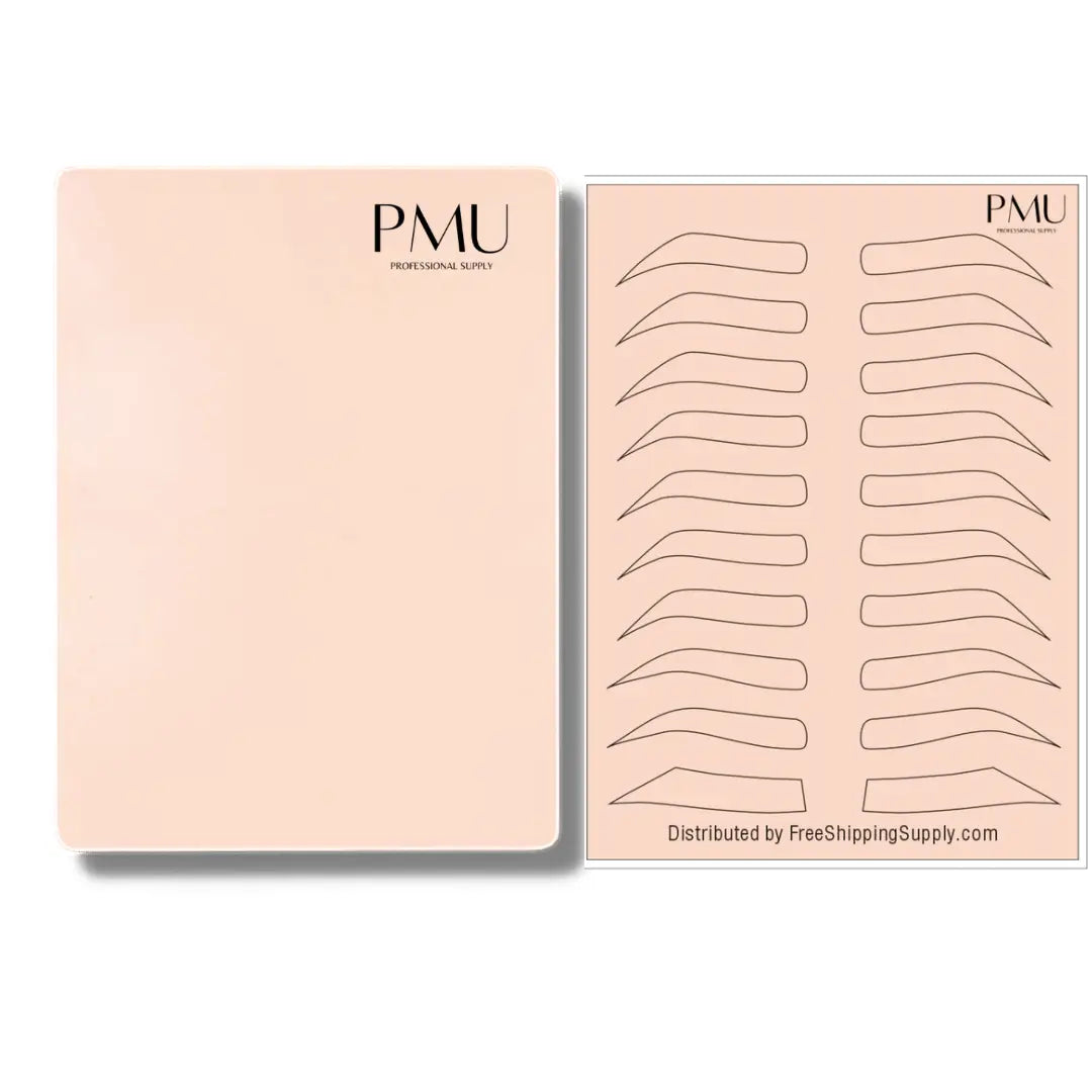 Microblading Supplies Double Sided Practice Skin for Eyebrows Practice (set of 10)