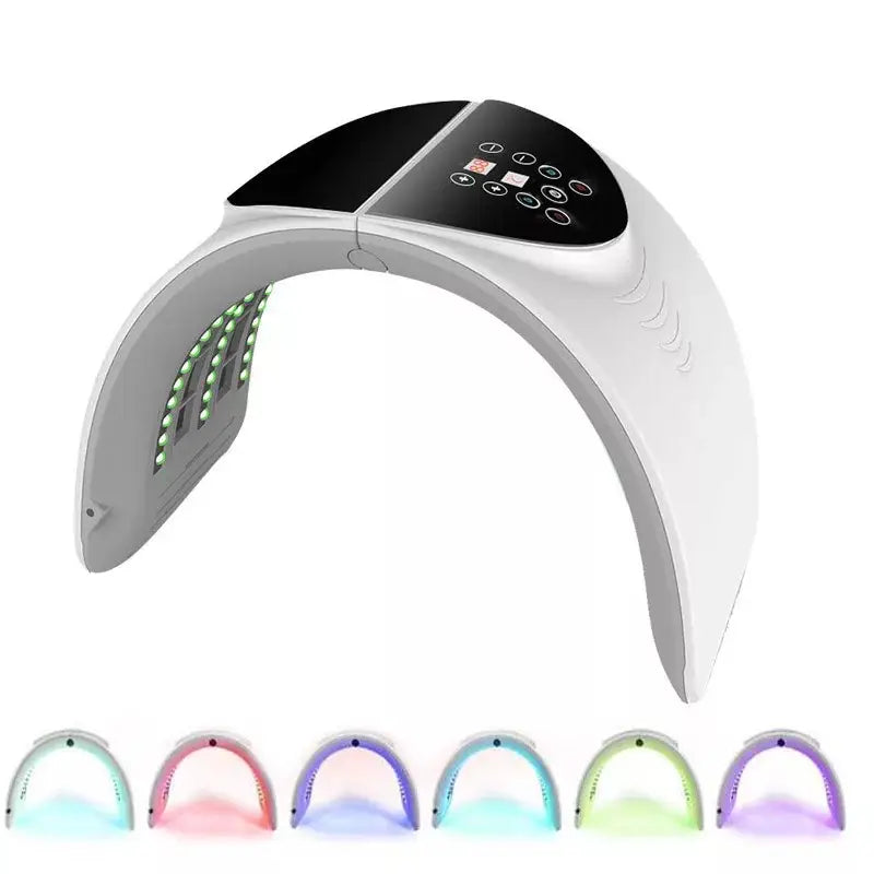LED Light Therapy - 7 Colors with Near Infrared Light LED Face Mask for Skin Rejuvenation SPA Facial Body Skin Care Beauty Salon Device Skincare