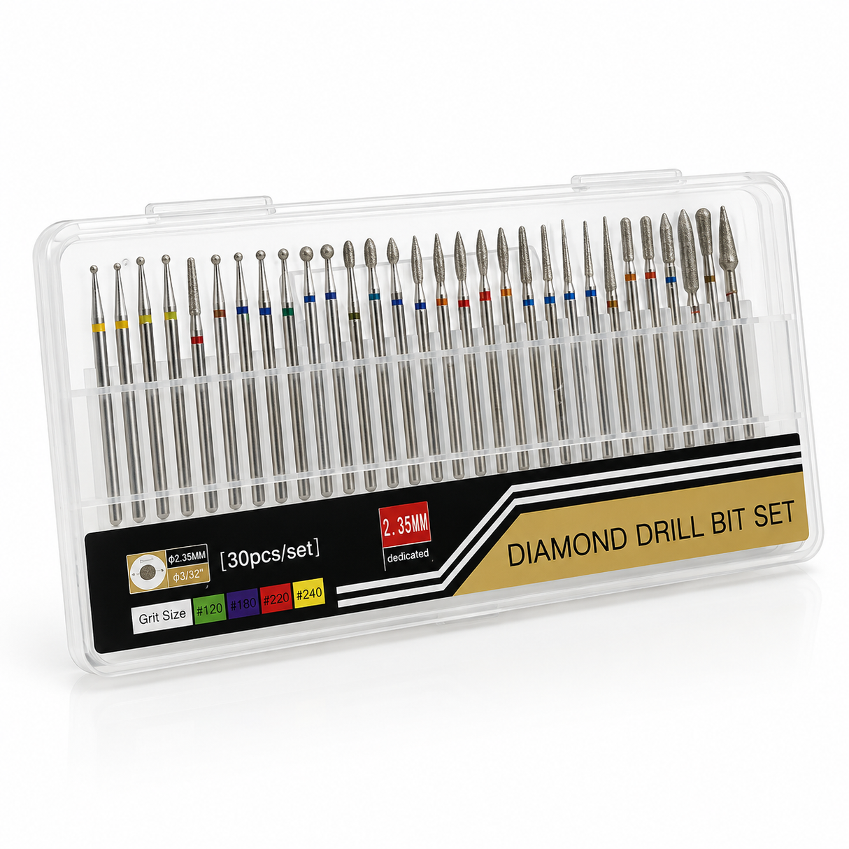 30pcs/set Diamond Drill Bit Set Nail - Clearance