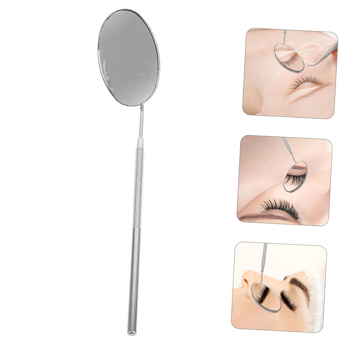 Stainless Steel Lash Mirror (3 pcs)
