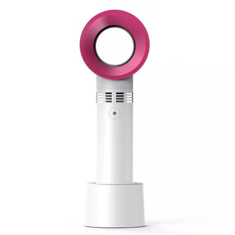 Portable USB Rechargeable Mini Fan Eyelash Fan Dryer Bladeless Handheld Fan for Eyelash Extension, Air Conditioning Blower for Essential Eyelash Extension Supplies