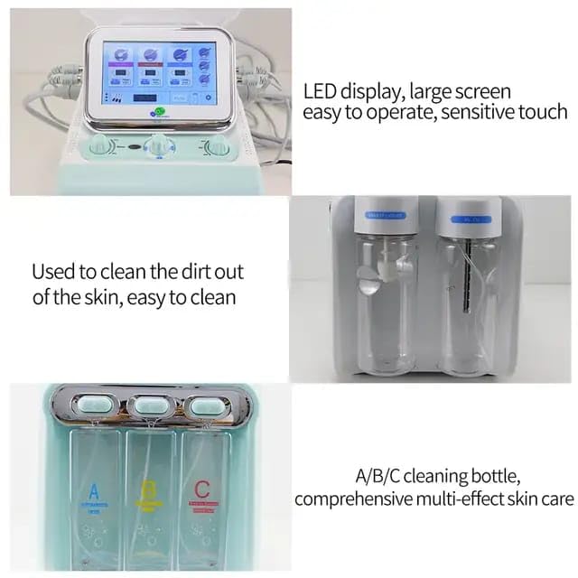 CELLNULA H2o2Small Bubble 6in1総合美容器 フェイスケア サロン Amazon.com: Hydrogen Oxygen Facial Care Machine Professional 6 in