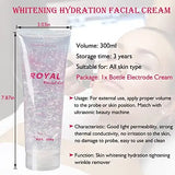 Royal Facial Gel - Ultrasound Clear Gel for RF Facial Machine, Firm Anti Aging, Moisturizing, Gentle Hydrating Sensitive, Face Tightening Cream - 300g ( 300ML)