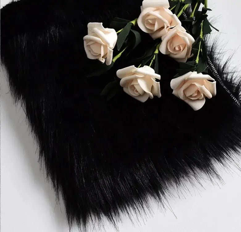 Faux Fur Nail Mat for Pictures