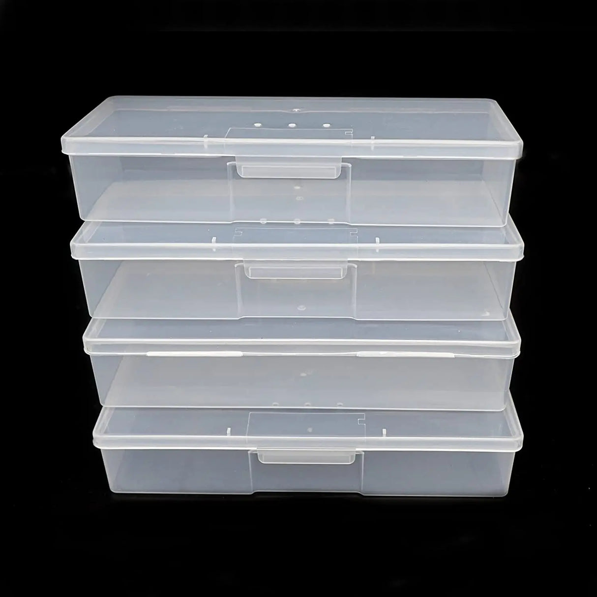 Transparent Personal Nail Box for Manicure (1 pcs)