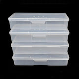 Transparent Personal Nail Box for Manicure (1 pcs)