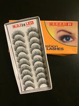 Model 21 False Eyelashes No.32, 10 Pairs