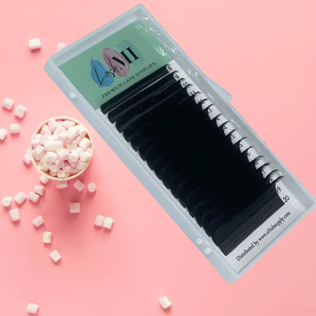 Eyelash Extensions Individual Classic Lash Tray 0.05 D curl Mixed Length 8-20 mm