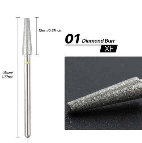Diamond Cuticle Clean - Manicure Rotary Bit - Nail Tool (1 pcs)