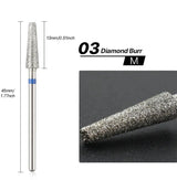 Diamond Cuticle Clean - Manicure Rotary Bit - Nail Tool (1 pcs)