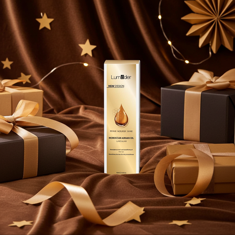 Lumeder Moroccan Hair Oil For All Hair Types - Hydrates, Strengthens and Adds Shine With Heat Protection and Frizz Control Head spa Headspa (100ml)