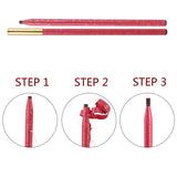 Eyebrow Pencil 12 pcs/ box - Waterproof Permanent Brow Pen- Microblading Tattoo