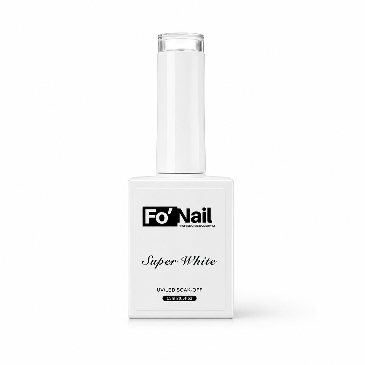 Super White Color Gel Nail - clearance