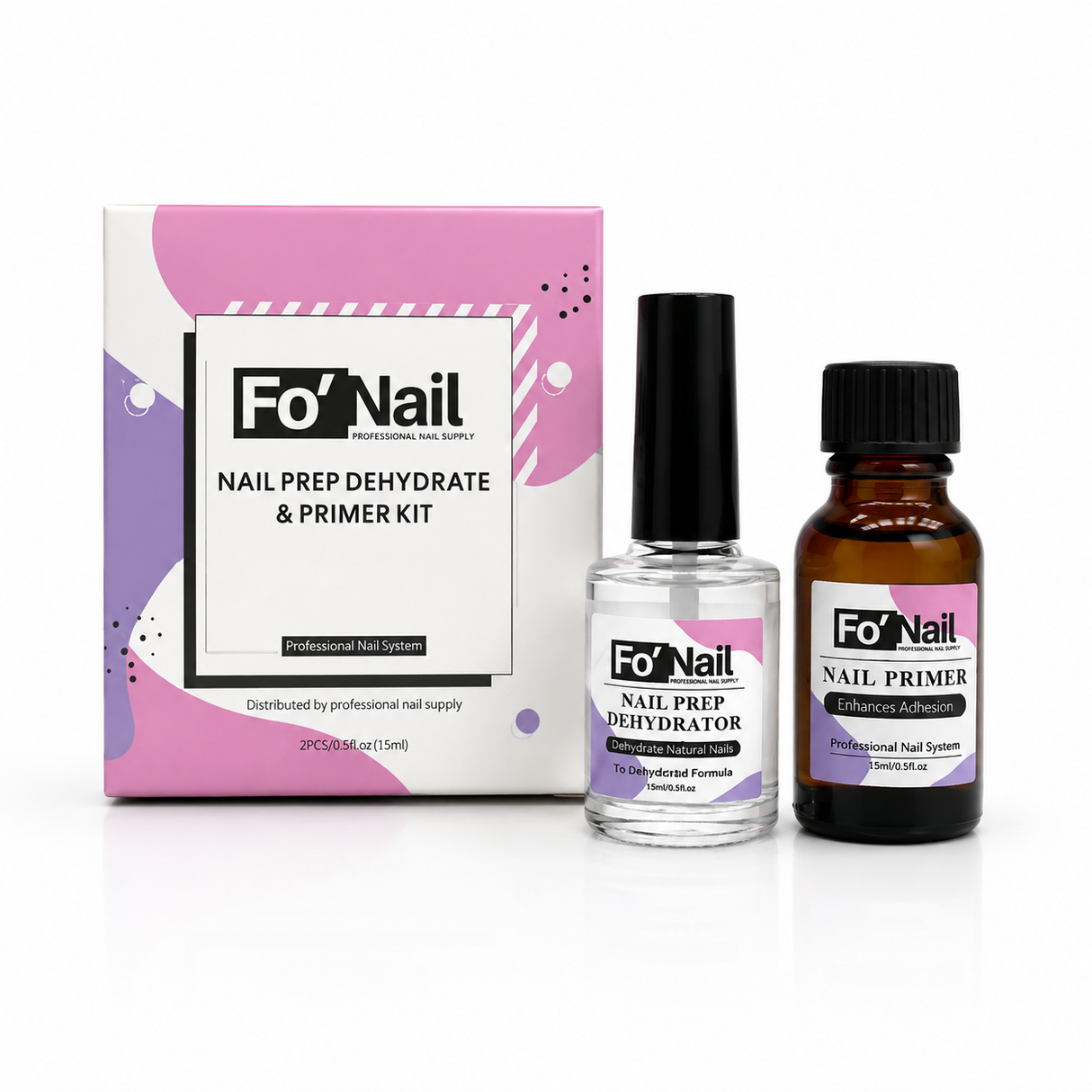 Nail Prep Dehydrate & Primer Kit - Clearance