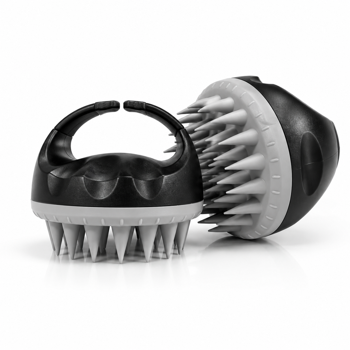 Silicone Head Massager Shampoo Scalp Massage Brush Hair Washing Comb Head spa Headspa( 2 pcs ) - Clearance