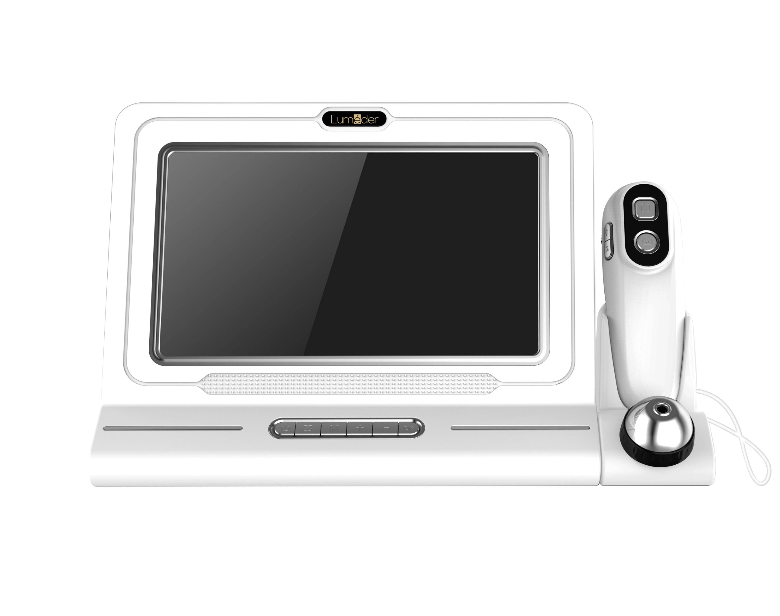 Lumeder Skin Diagnosis Hair Analyzer,11-inch Skin Scalp Detector MultiFunctional HairFollicle Analyser Machine,with 50x/200x DualHeads,Skin and Scalp Health Detection for Head Spa Headspa Facial and Salon Use Headspa Head Spa (US)