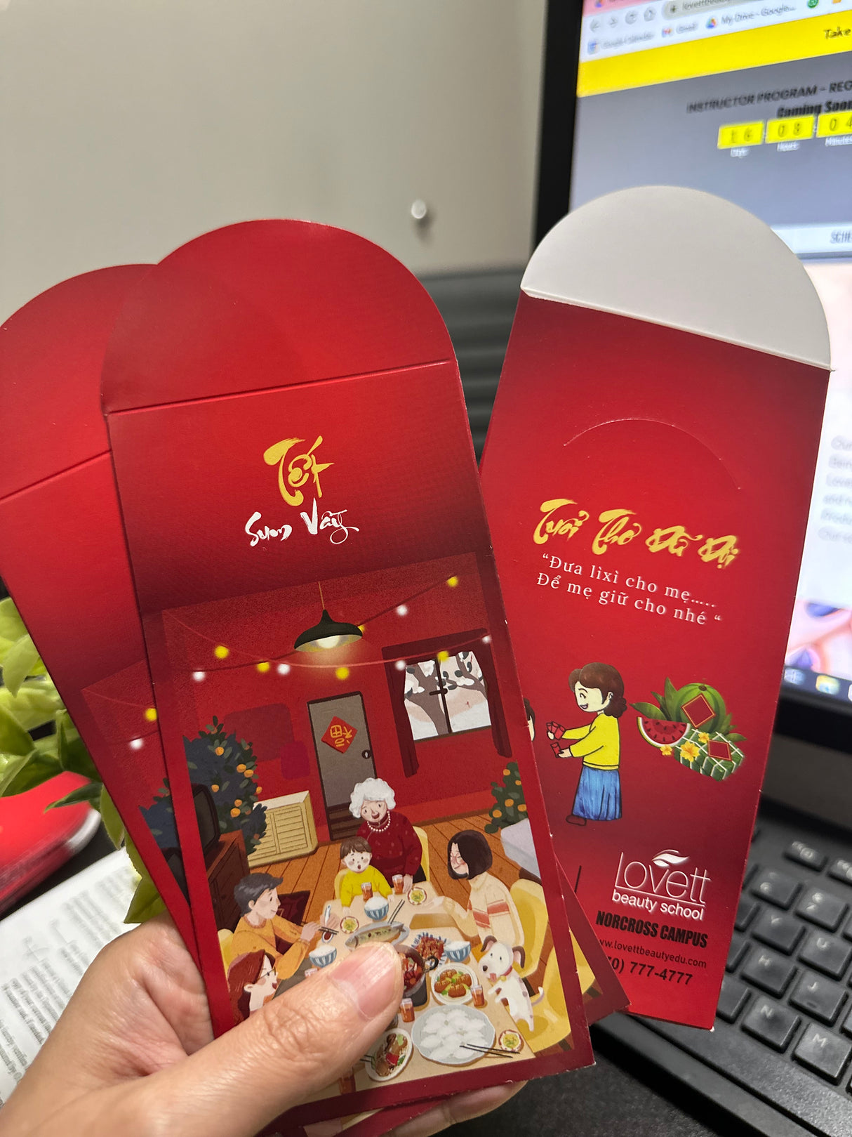 Bao Lì Xì - Lucky Red Envelope -FREE GIFT