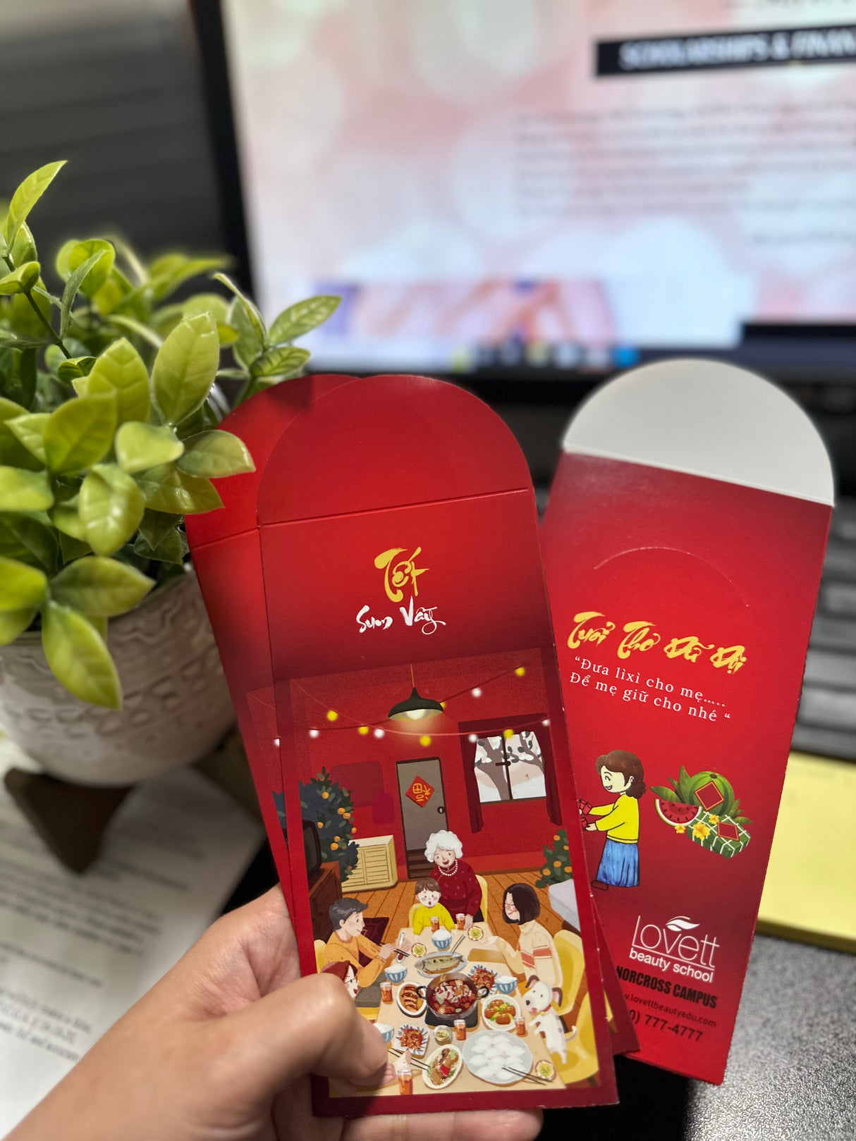 Bao Lì Xì - Lucky Red Envelope -FREE GIFT