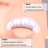 Practice Eyelashes for Lash Extensions