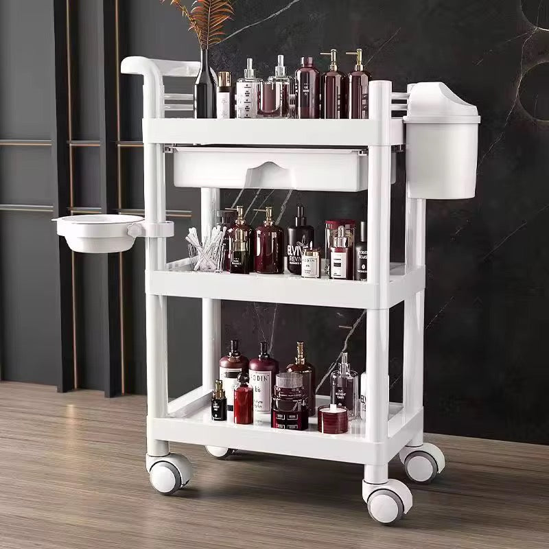 3-Tier Rolling Utility Supply Cart Skincare Skin Care Brow Lash Nail