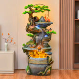 Water Fountain Flowing Water Decorations Circular Floor Decoration Pastoral Scenery Floor Decorations Facial Head Spa Relaxation-125 Head spa headspa skincare skin care
